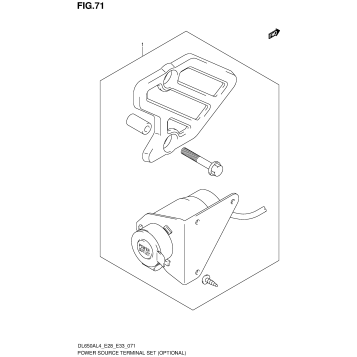 POWER SOURCE TERMINAL SET (OPTIONAL)