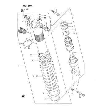 SHOCK ABSORBER (R)