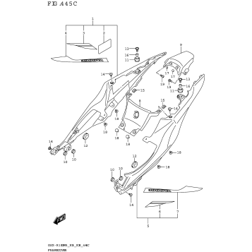 FRAME COVER (GSX-R1000RZA)