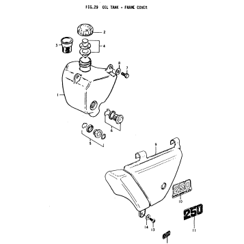 OIL TANK - FRAME COVER