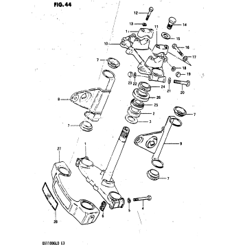 STEERING STEM (MODEL Z)