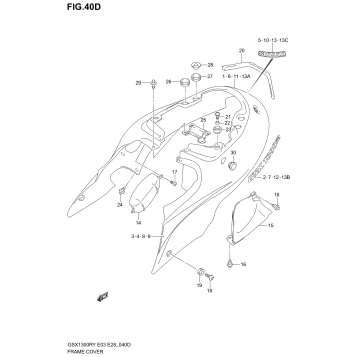 FRAME COVER (MODEL K3)