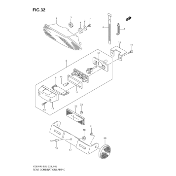 REAR COMBINATION LAMP