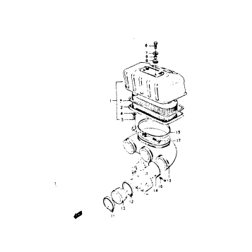 AIR CLEANER (GT750K)