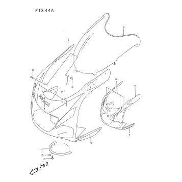 COWLING BODY (MODEL V)