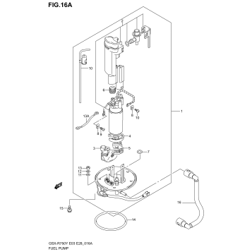 FUEL PUMP (MODEL K2/K3)