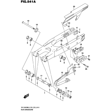 REAR SWINGINGARM