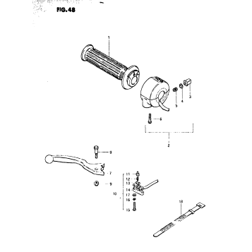 RIGHT HANDLE SWITCH (MODEL X)