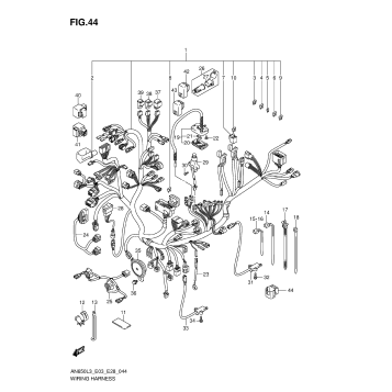 WIRING HARNESS (AN650ZL3 E28)