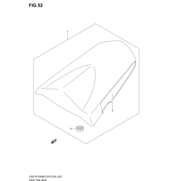 SEAT TAIL BOX (MODEL K3)