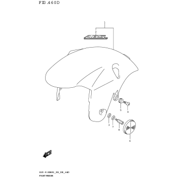 FRONT FENDER (GSX-R1000A)