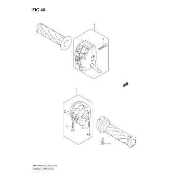 HANDLE SWITCH (AN650K6/K7/K8/K9)