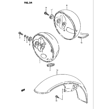 HEADLAMP HOUSING