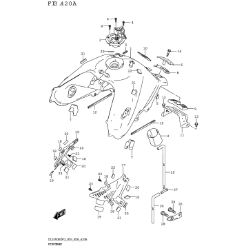 FUEL TANK (DL1050RQ)