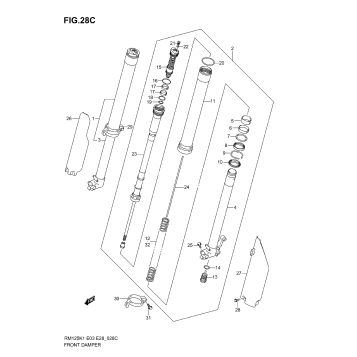 FRONT DAMPER (MODEL K4)