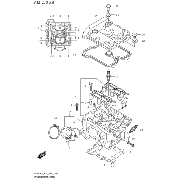 CYLINDER HEAD (REAR)