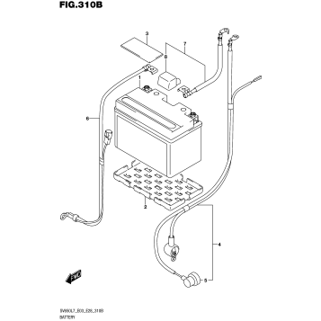 BATTERY (SV650L7 E33)