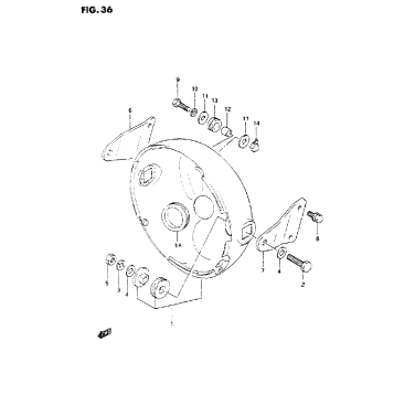 HEADLAMP HOUSING (MODEL K/L/M/N/P)