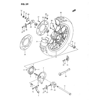 REAR WHEEL (G/H/J/K)