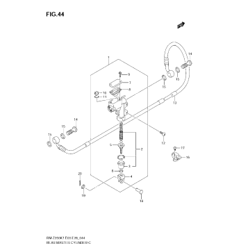REAR MASTER CYLINDER