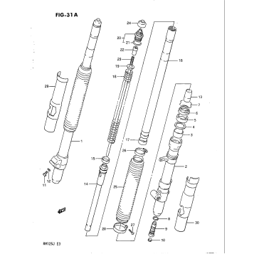 FRONT FORK (MODEL J)