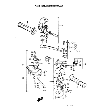 HANDLE SWITCH (GT380K