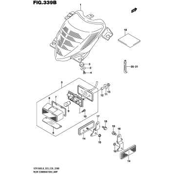 REAR COMBINATION LAMP (VZR1800BZL8 E03)