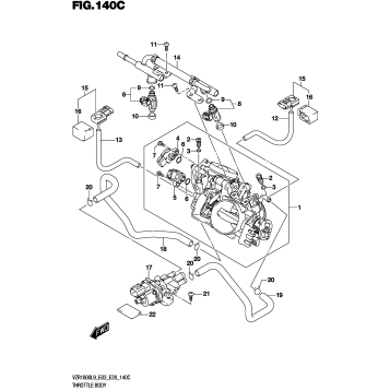 THROTTLE BODY (VZR1800BZL9 E28)