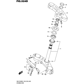 STEERING STEM (GSX-R1000RZL7 E03)