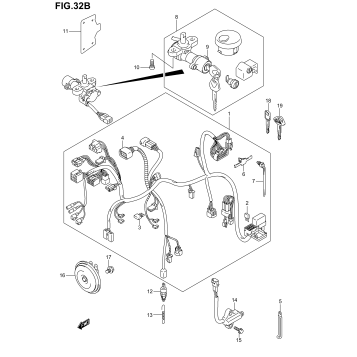 WIRING HARNESS (MODEL K4)