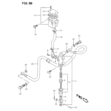 REAR MASTER CYLINDER