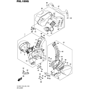 AIR CLEANER (VL1500TL7 E33)