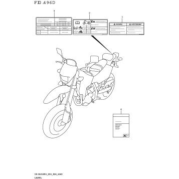 LABEL (DR-Z400SM:E28)