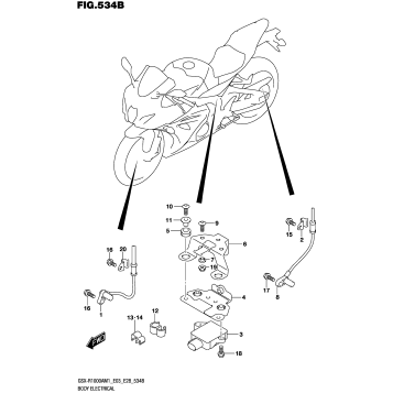 BODY ELECTRICAL (GSX-R1000RA,GSX-R1000RZA)
