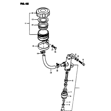 REAR MASTER CYLINDER