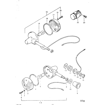 TURN SIGNAL LAMP (TC125A
