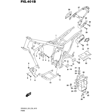 FRAME (DR200SL5 E28)