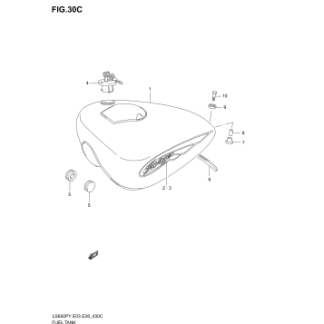FUEL TANK (MODEL K4)