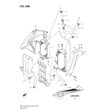 RADIATOR (RM-Z450 L1)