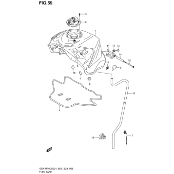 FUEL TANK (GSX-R1000ZL4 E33)