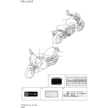 LABEL (GSX800TTRQB:E33)