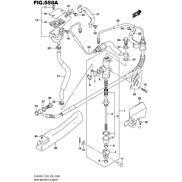 REAR MASTER CYLINDER