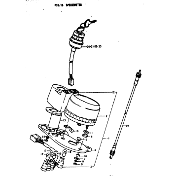SPEEDOMETER (MADE BY NIPPON DENSO)