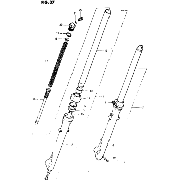 FRONT FORK (MODEL Z)