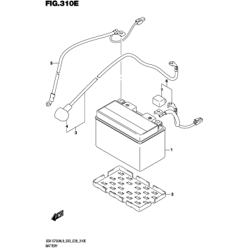 BATTERY (GSX-S750YAL9 E33)