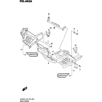 UNDER COWLING (DL650XA)