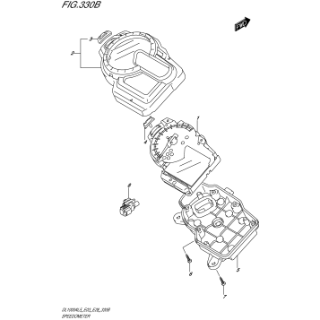 SPEEDOMETER (DL1000AL5 E28)