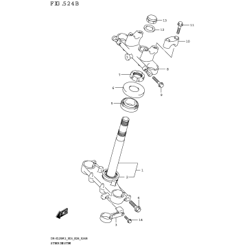 STEERING STEM (DR-Z125L:E03)