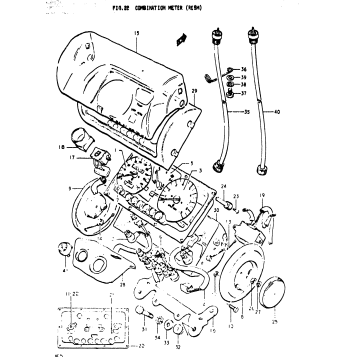 COMBINATION METER (RE5M)