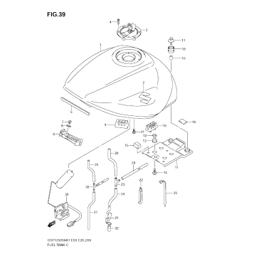 FUEL TANK (MODEL K7/K8)